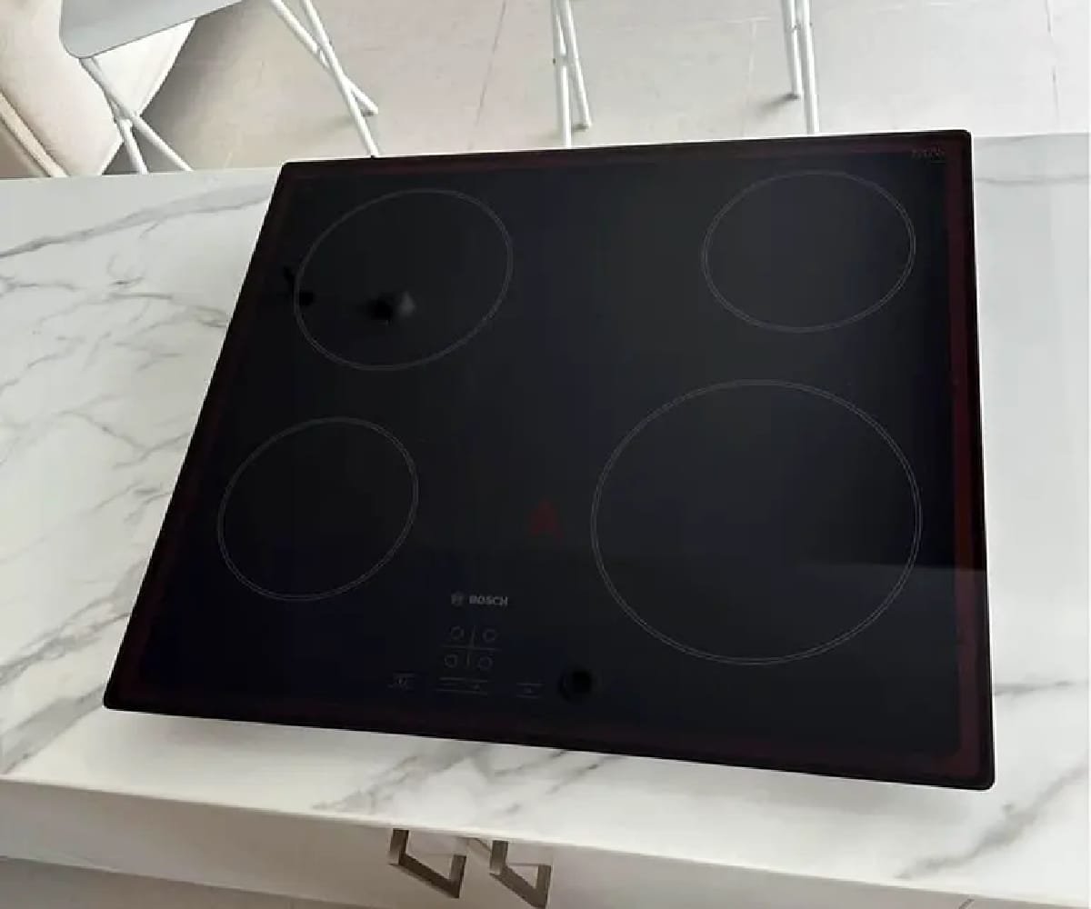Integrated electric cooktop 1
