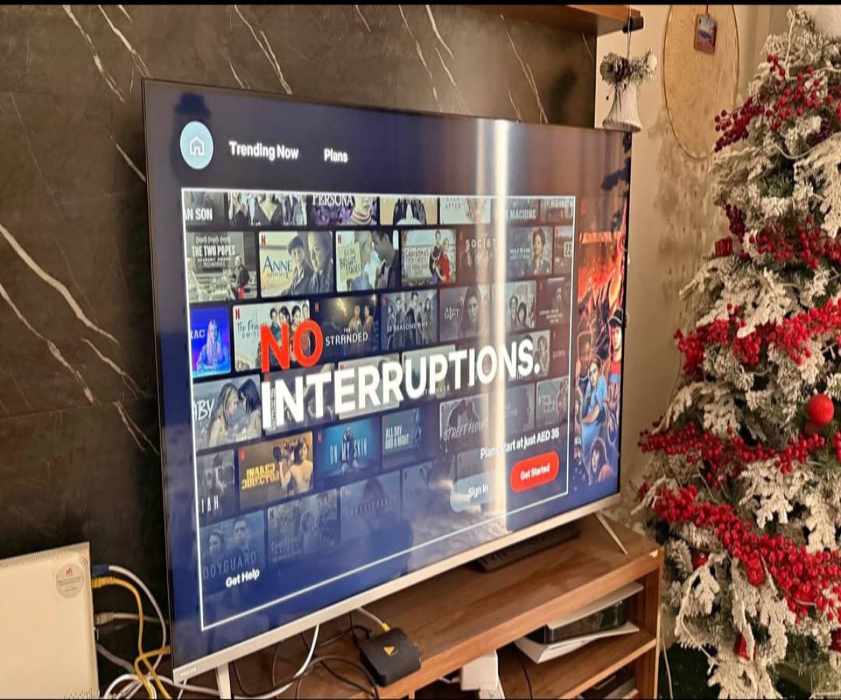 Smart television product example