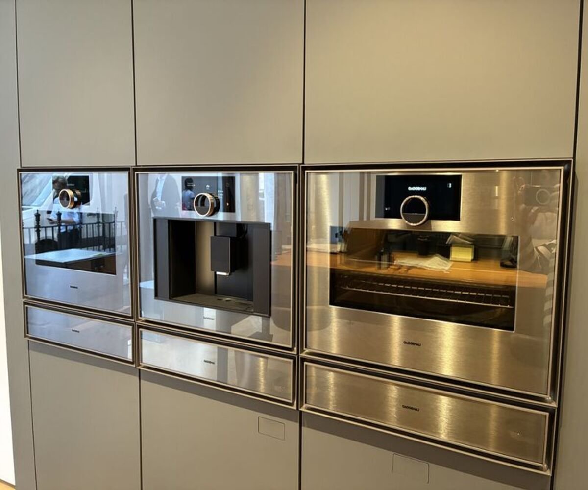Oven microwave coffee machine combination